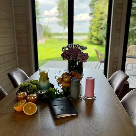 Дом отдыха Okno Na Wode- Caloroczne Z Linia Brzegowa Jeziora I Sauna Rybno (Dzialdowo)