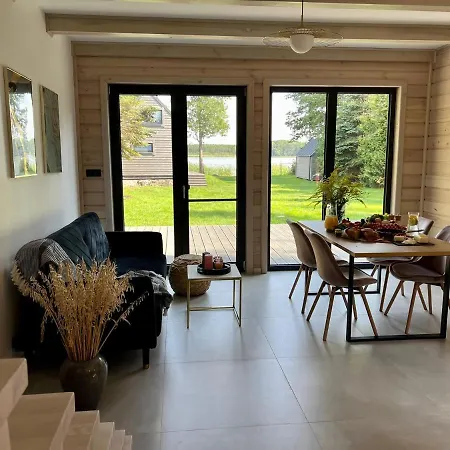 Okno Na Wode- Caloroczne Z Linia Brzegowa Jeziora I Sauna