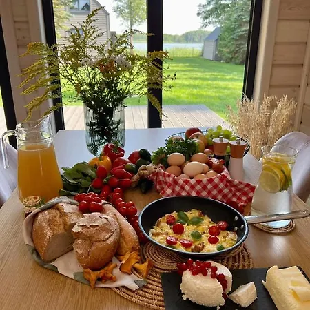 Дом отдыха Okno Na Wode- Caloroczne Z Linia Brzegowa Jeziora I Sauna Rybno (Dzialdowo)