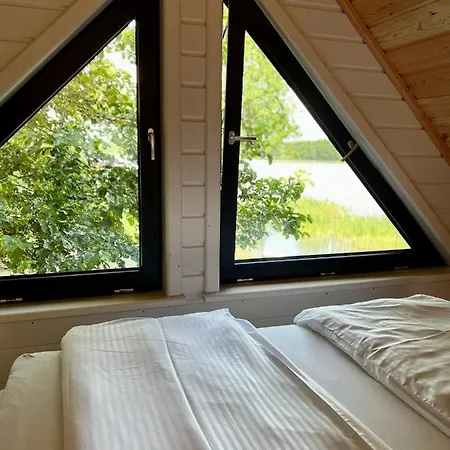 Okno Na Wode- Caloroczne Z Linia Brzegowa Jeziora I Sauna Feriehus Rybno (Dzialdowo)